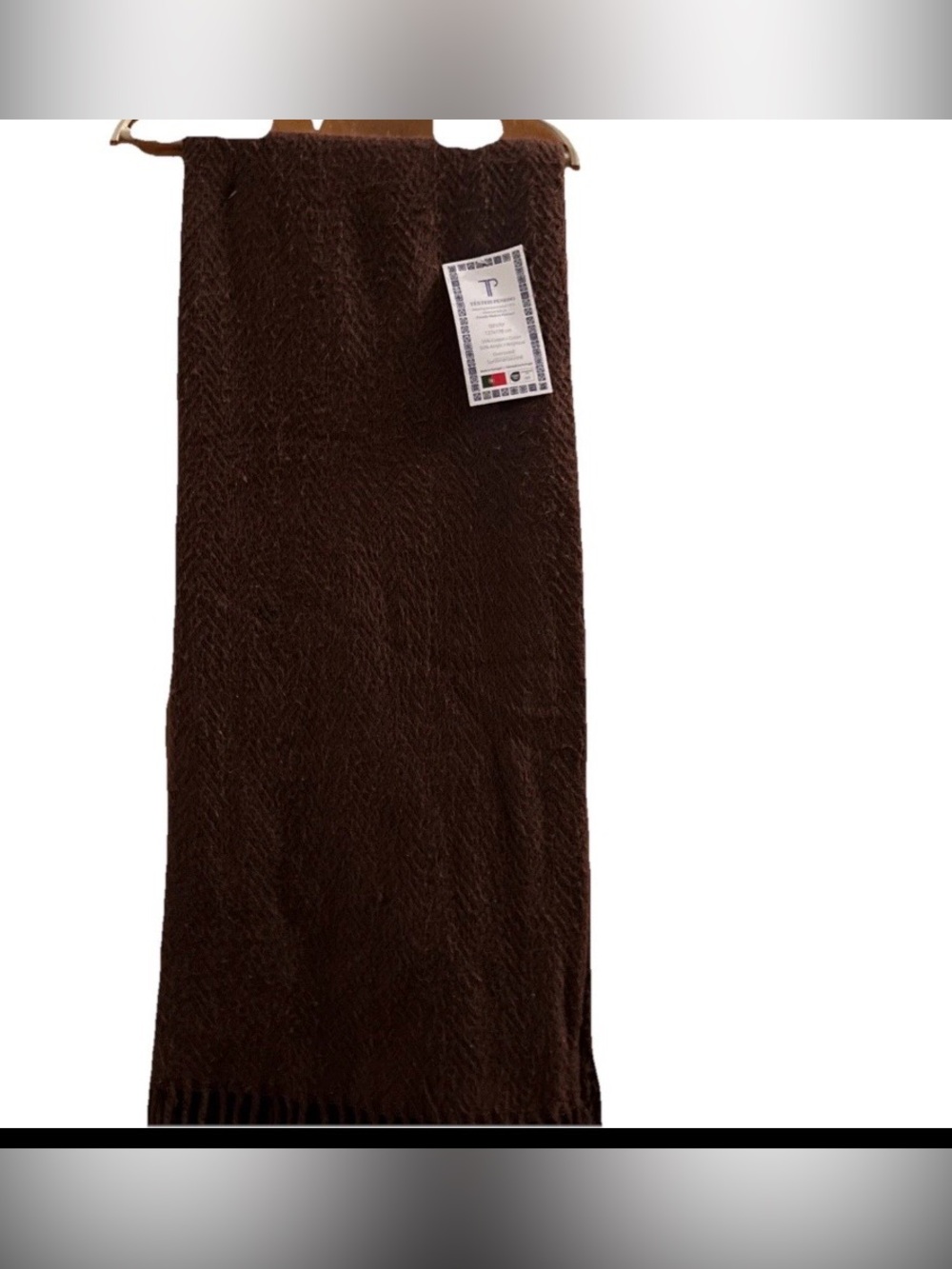 Texteis penedo Premium DarkBrown Throw Blanket - Soft Cozy Home Throw